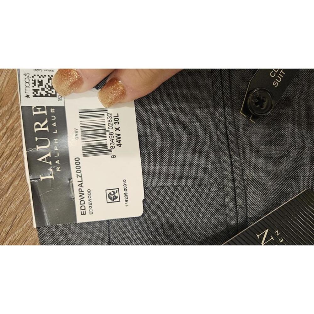 Lauren Ralph Lauren Classic Ultra Flex Fit Men's Suit Trousers 44W x 30L - Picture 7 of 7